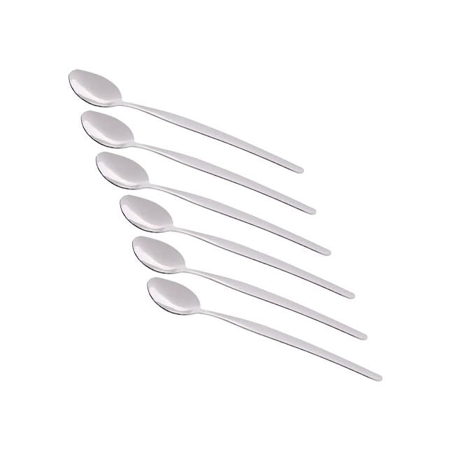 Regent 6 Piece Austwind Soda Spoon Set Silver