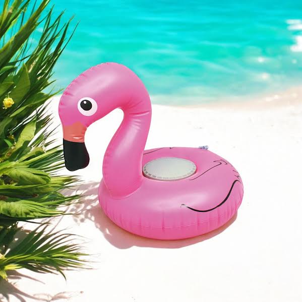 Polaroid Flamingo Bluetooth Speaker & Floatie Pink