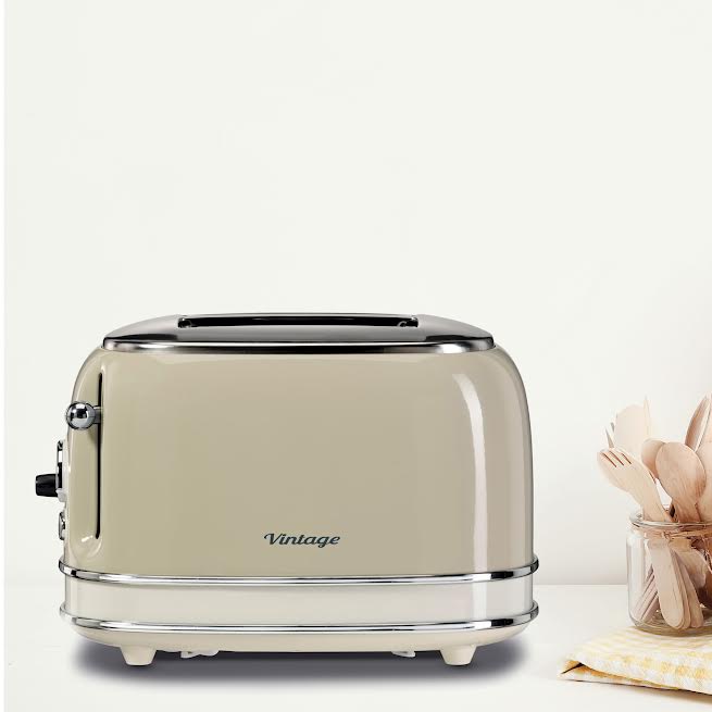 Kenwood Vintage Kettle & Toaster Breakfast Pack Cream