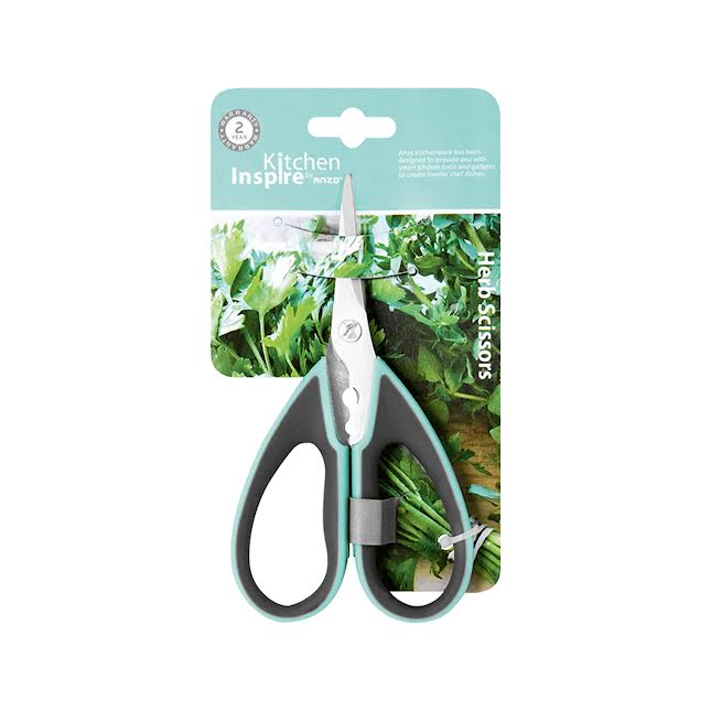 Kitchen Inspire Herb Scissors Black