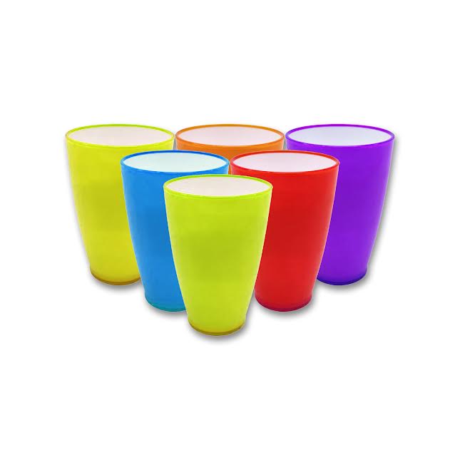 CH Small Plastic Tumbler Yellow