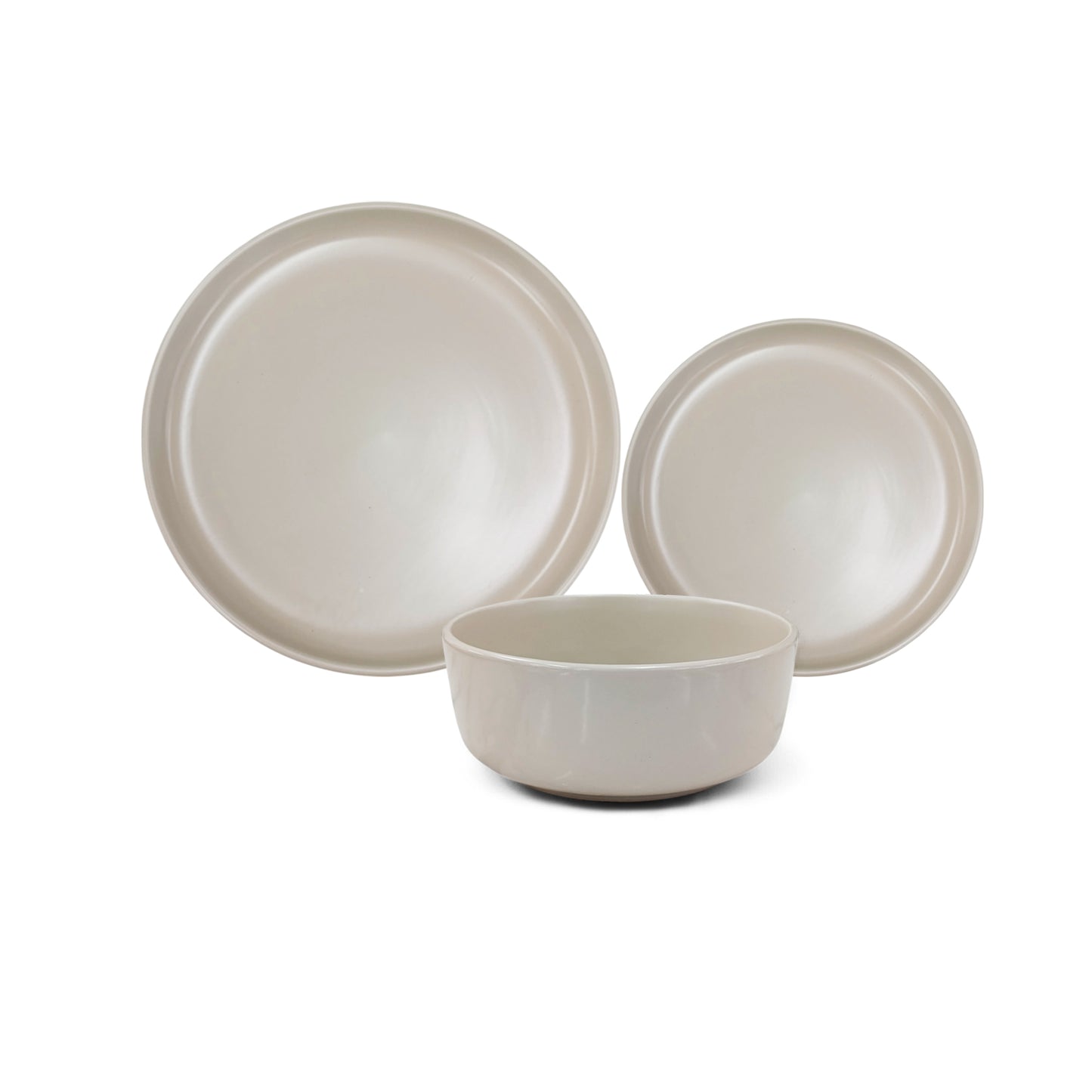 Kitchen Life 12 Piece Dinner Set Beige