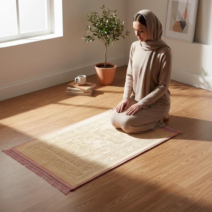 Musallah Prayer Mat Mustard