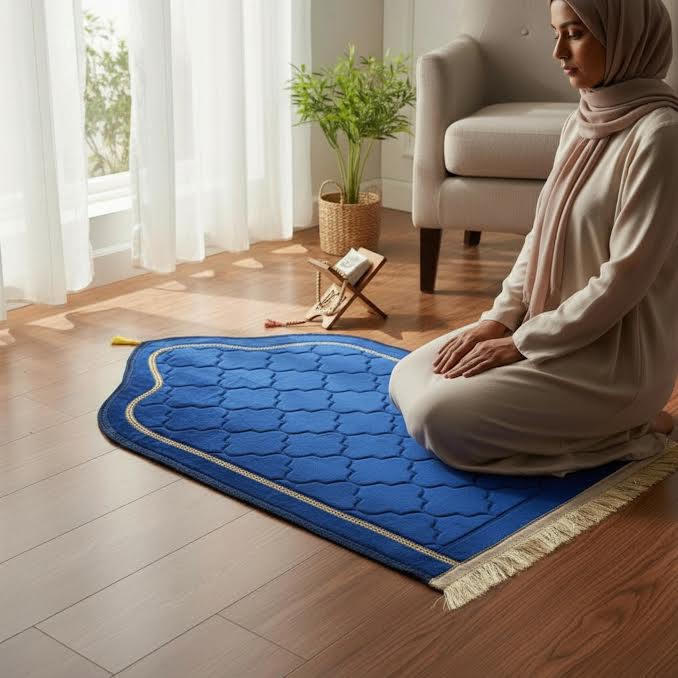 Musallah Prayer Mat Blue