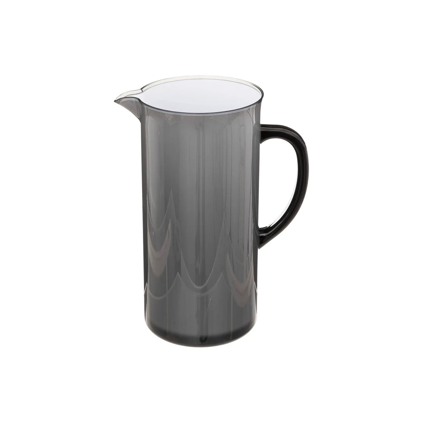 Five 1.95Lt Square Pitcher with Lid Charcoal