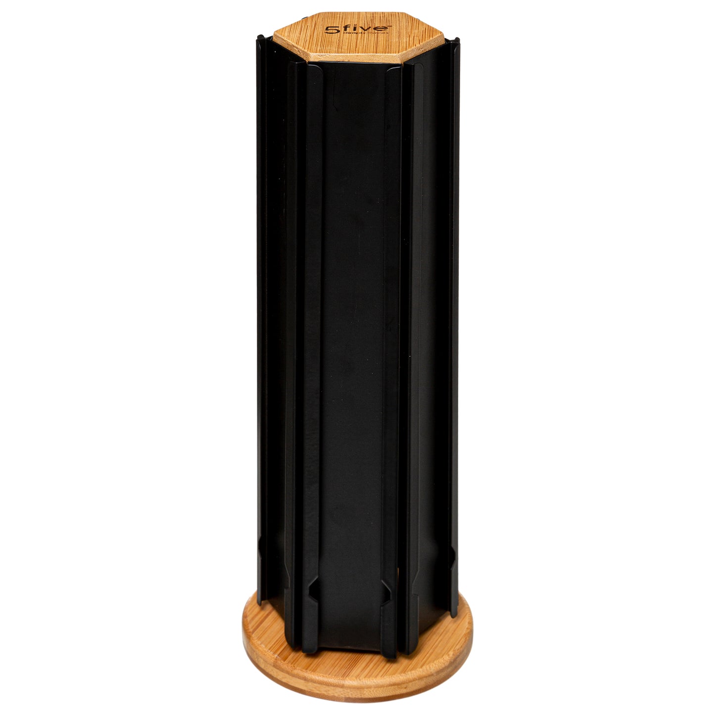 Five Rotating Coffee Capsule Holder Black