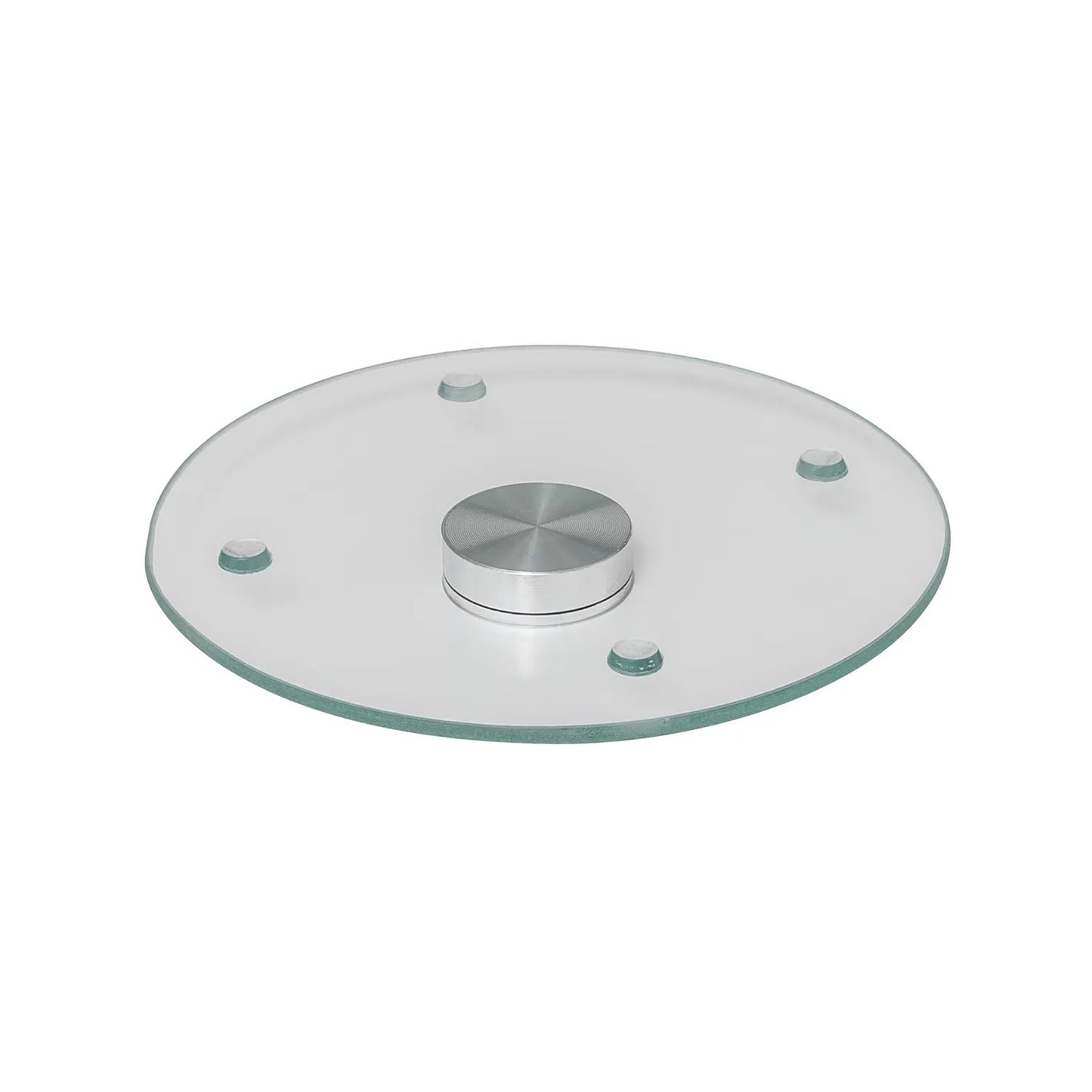 Five Marble Effect Turntable White