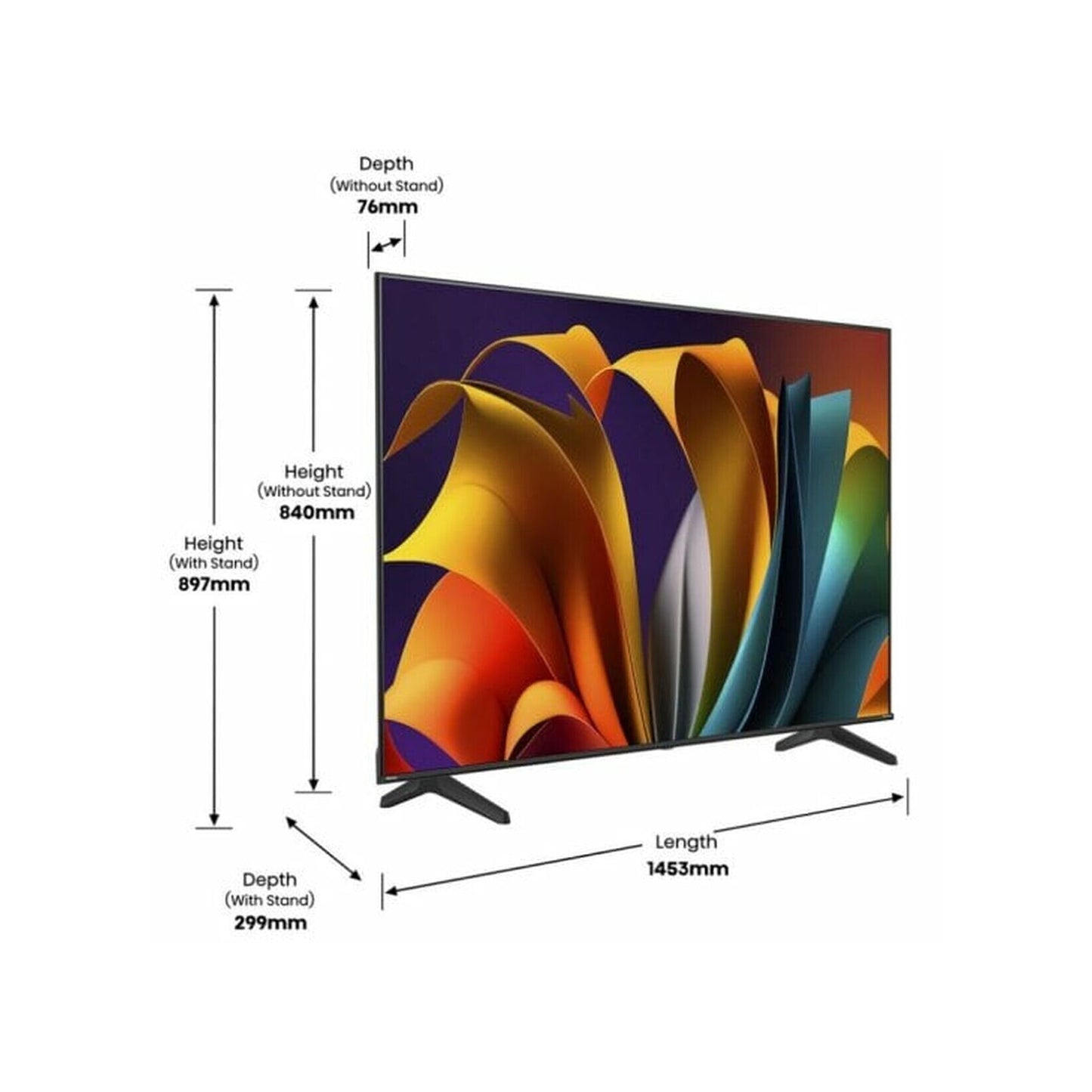 Hisense 65" UHD 4K Smart TV