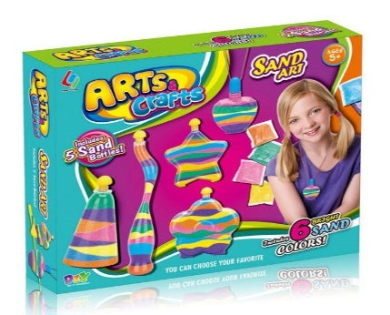 Arts & Crafts Sand Art Kit Multicoloured