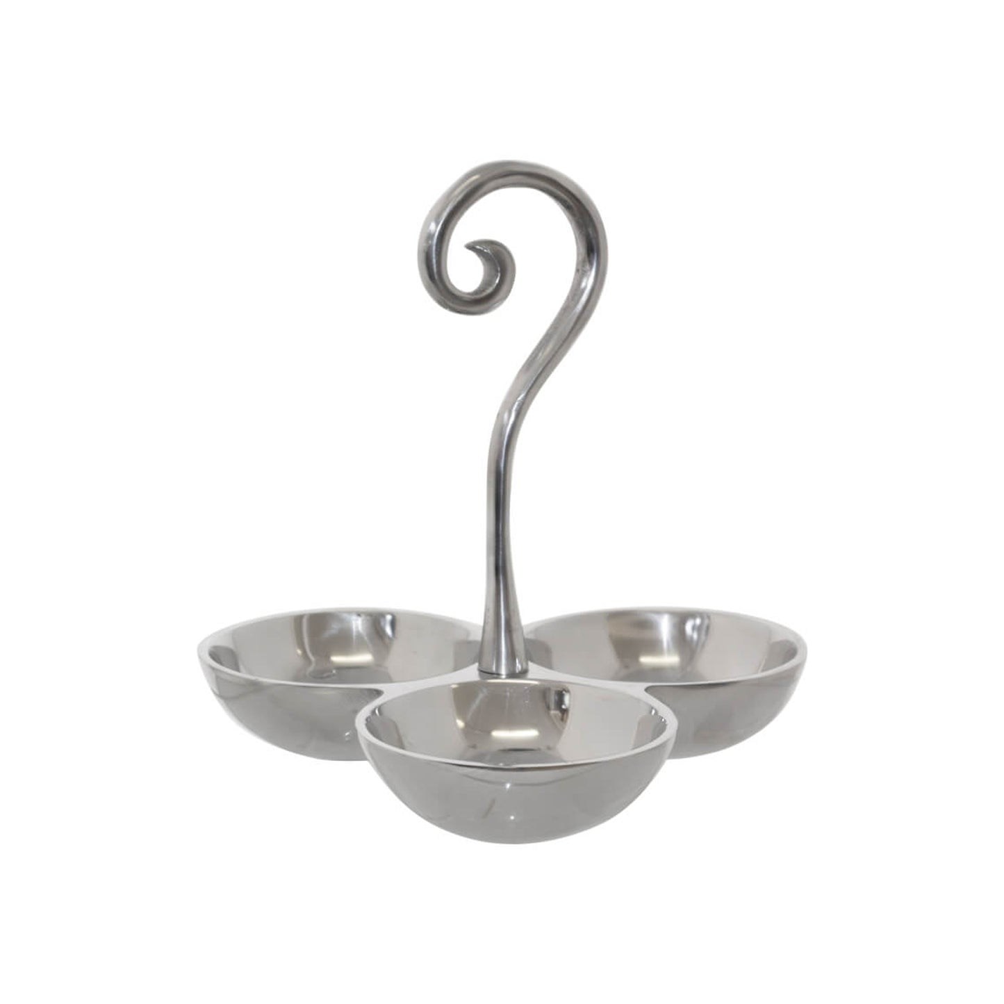 Kitchen Life 22cm Nordic 3 Division Server Silver