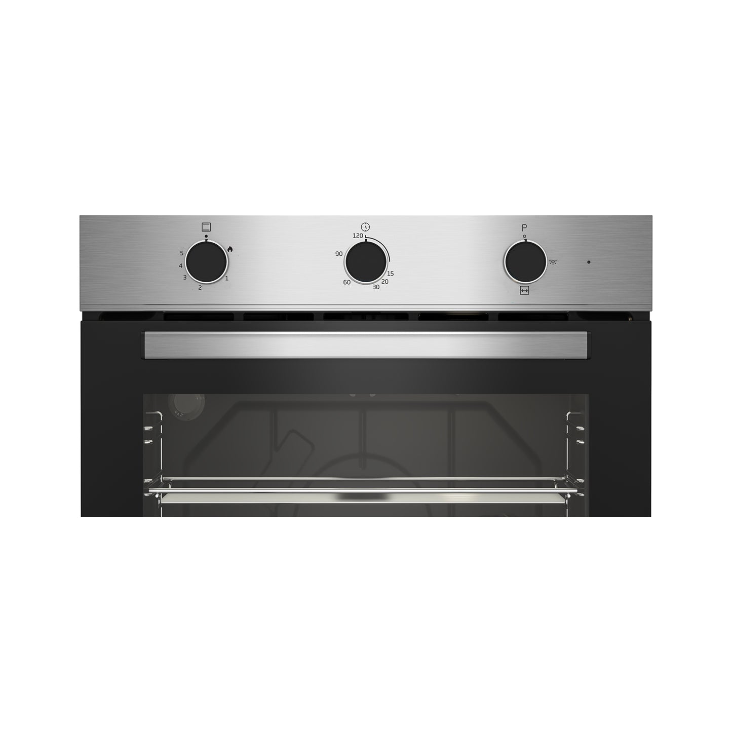Beko 60cm Full Gas Oven Stainless Steel