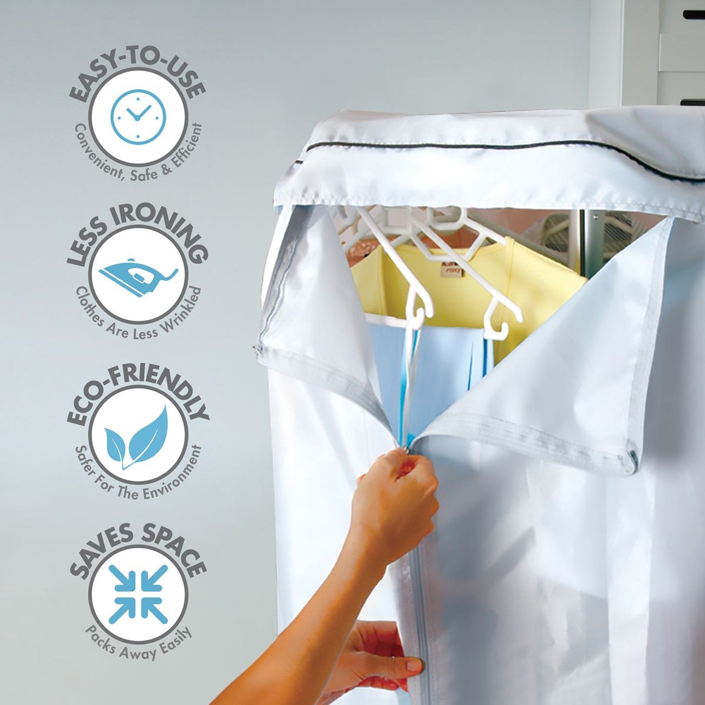 Bennett Reed DriBuddi Portable Clothes Dryer Blue