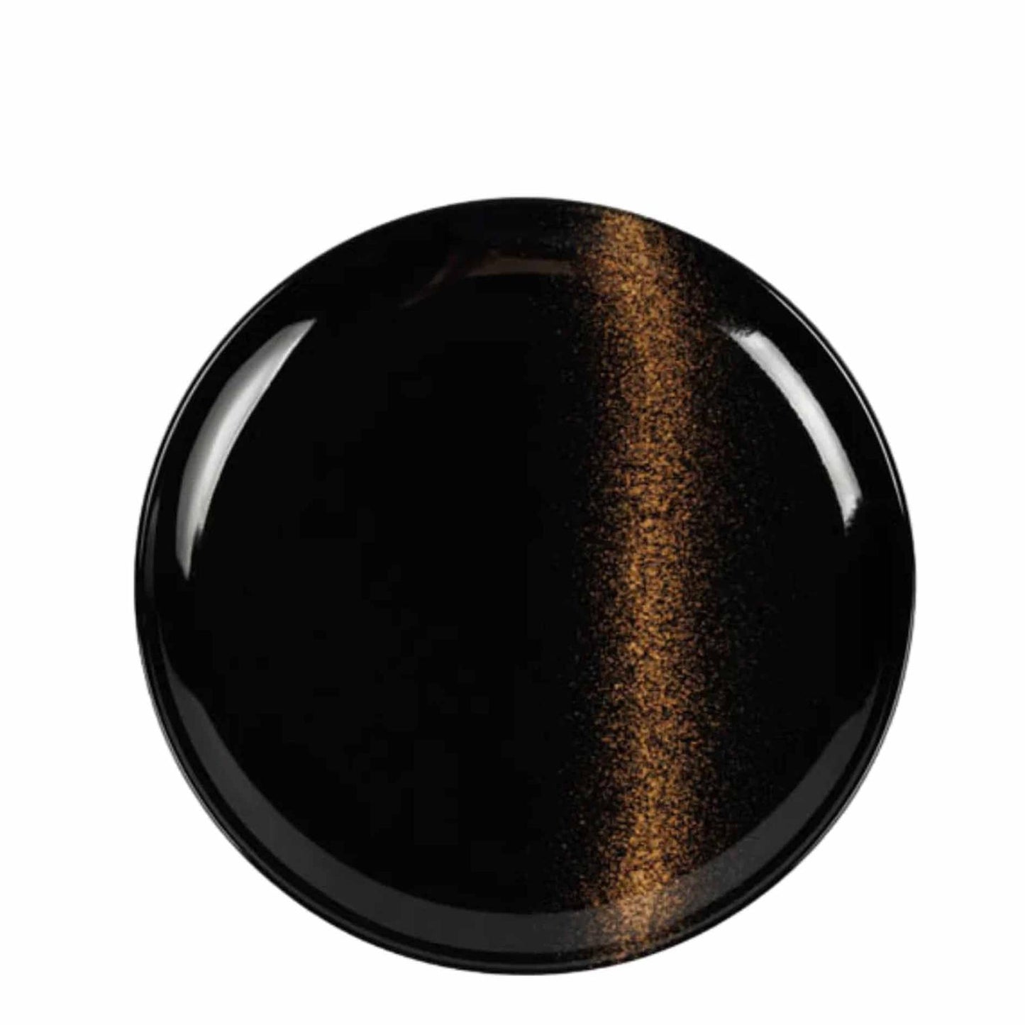 Chaka Chaka Homeware 4 Piece Dinner Plate Set - Gold Splash