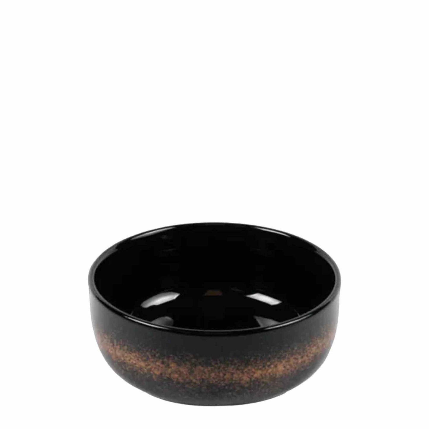 Chaka Chaka Homeware 4 Piece Cereal Bowl Set - Gold Splash