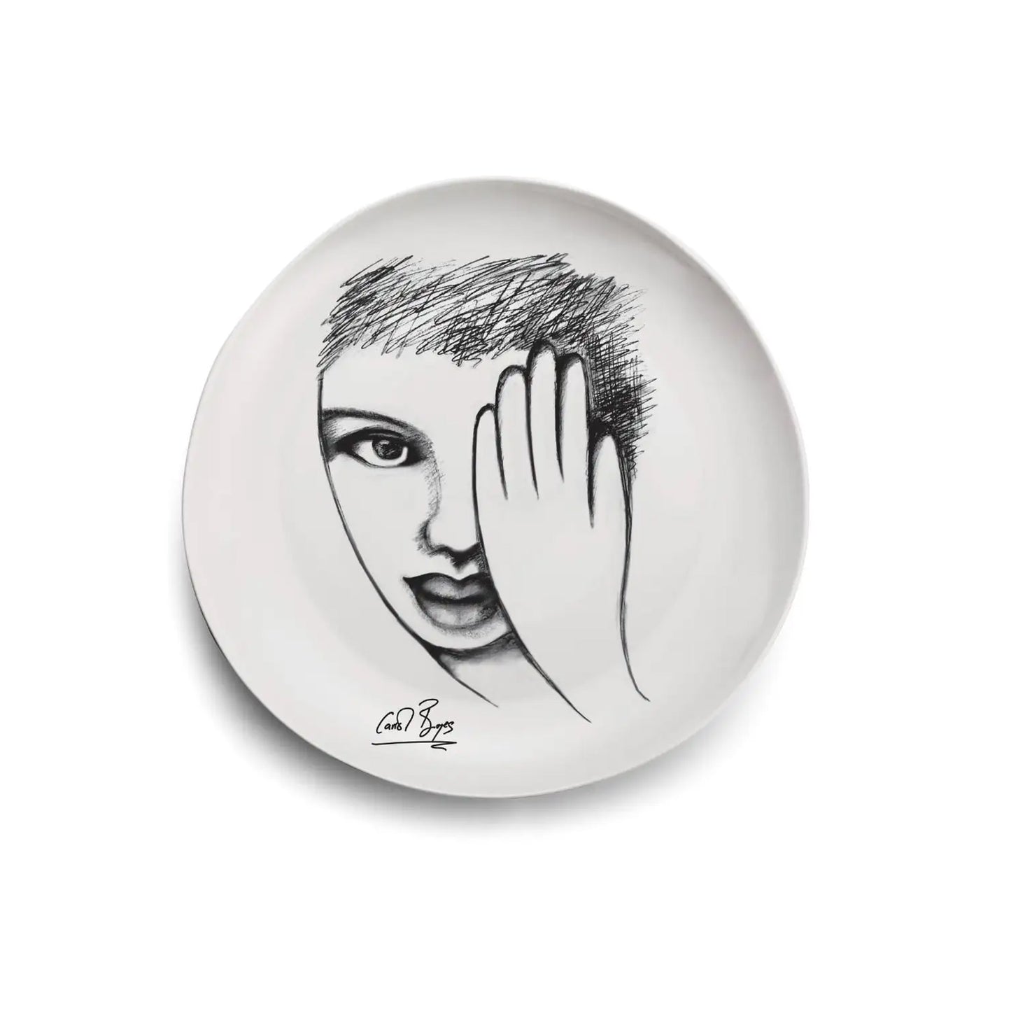 Carrol Boyes 4 Piece Eye for Detail Dinner Plate Set White