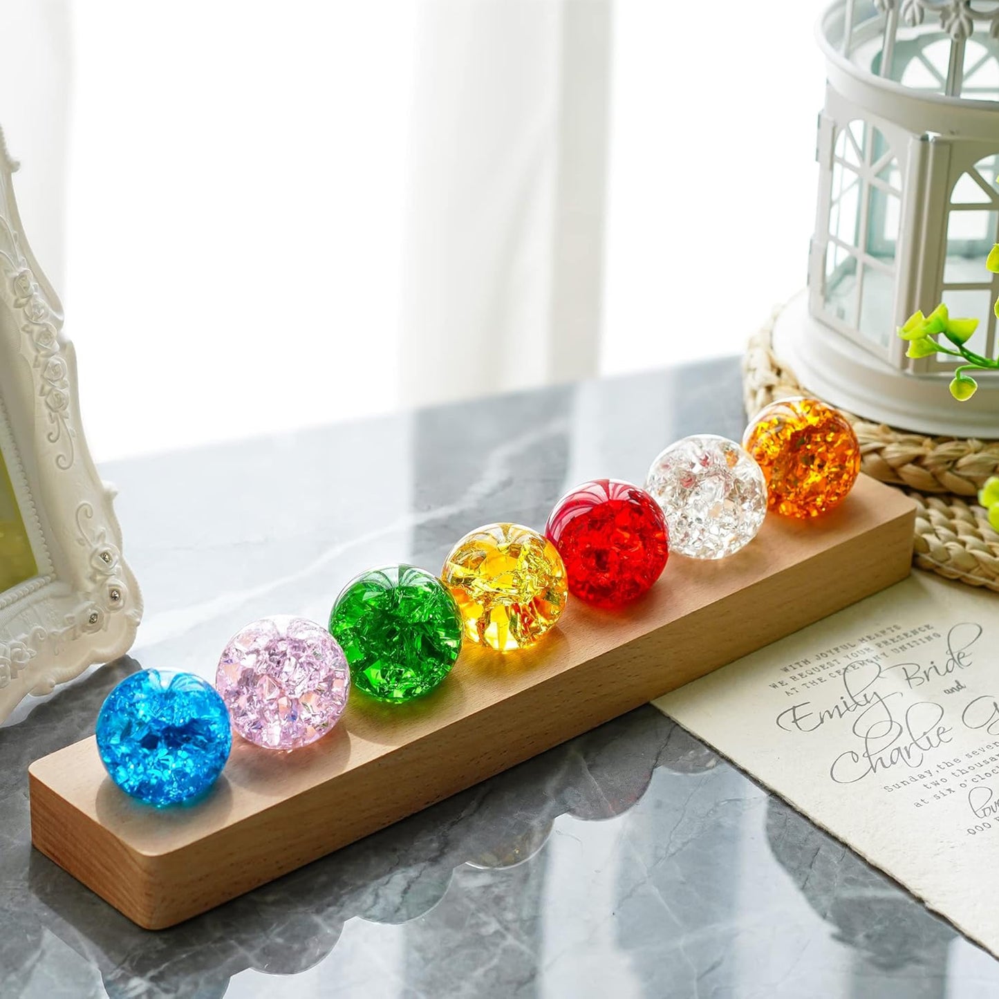 Planets 7 Globe LED Lights Multicoloured