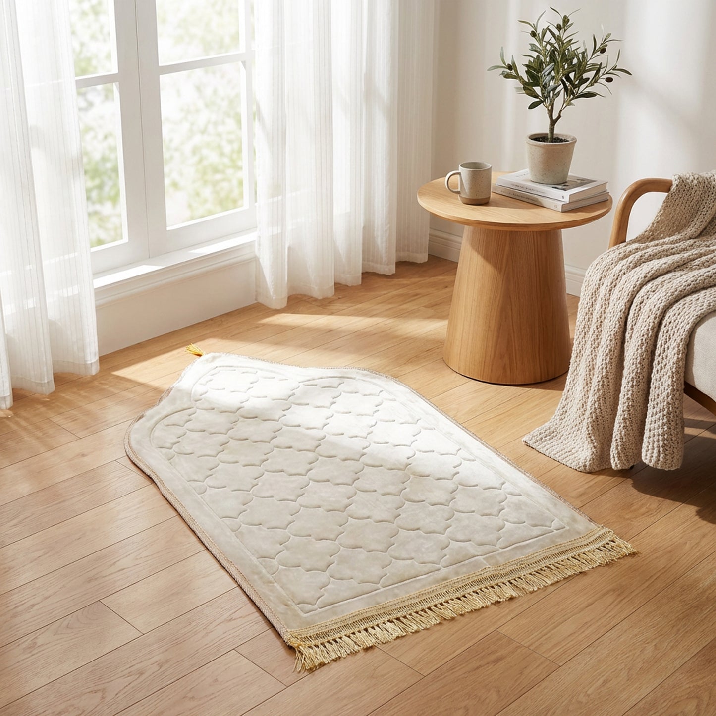 70 x 110cm Musallah Cream