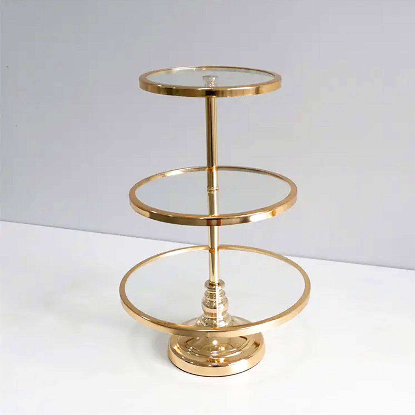 Milano 3 Tier Cupcake Stand Gold