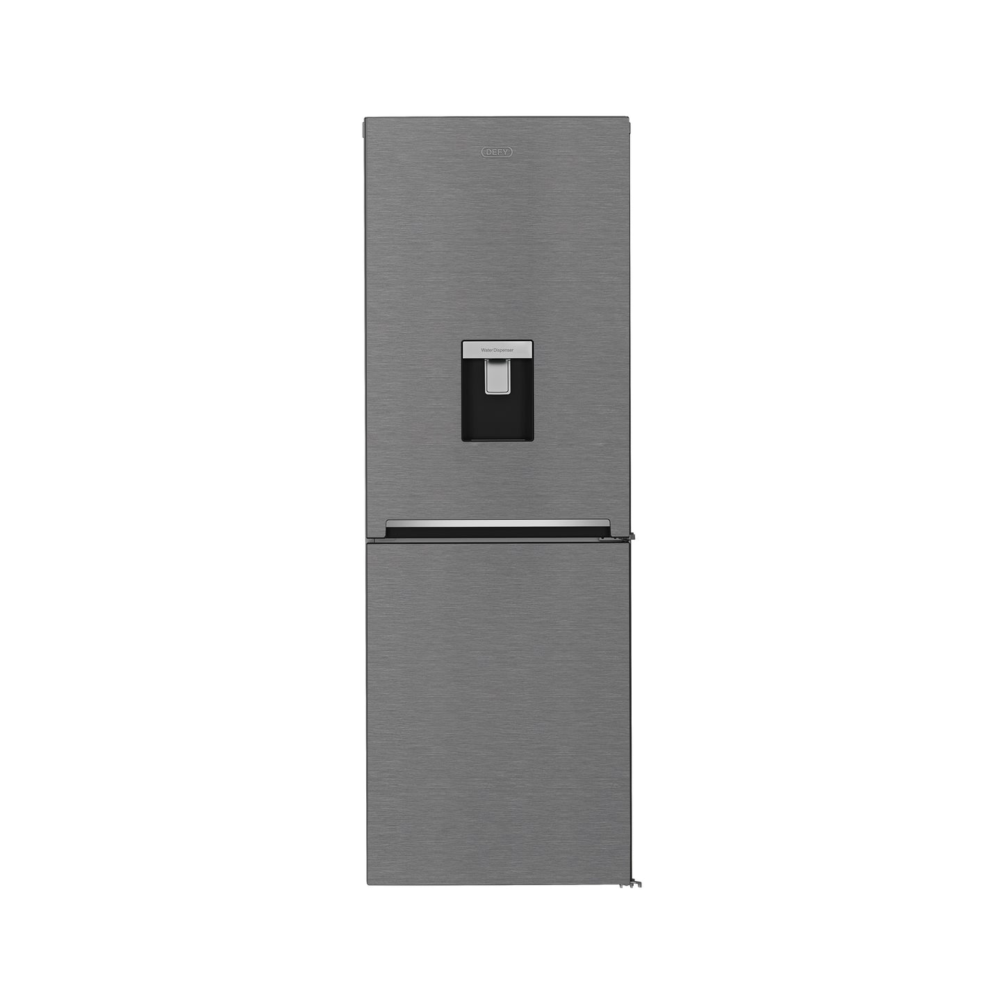 Defy Frost Free Fridge Freezer with Water Dispenser Metallic