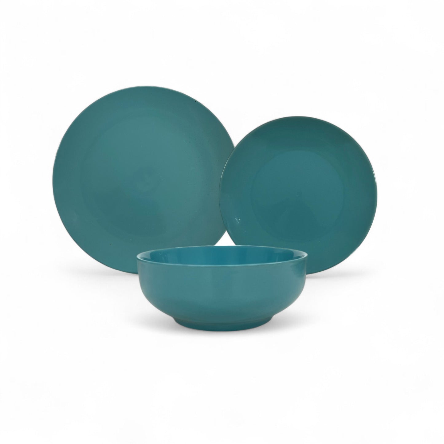 Kitchen Life 12 Piece Dinner Set Turquoise
