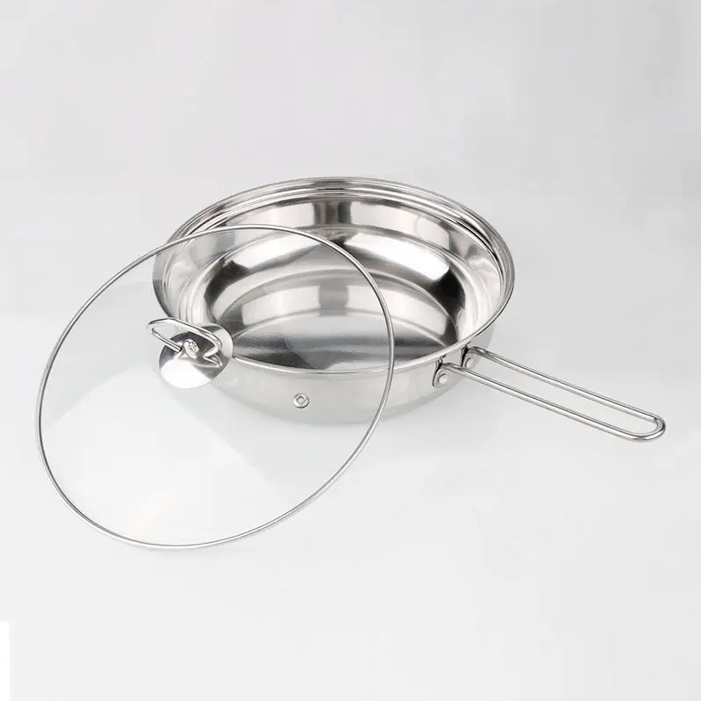 First Home Range 18 Piece Stainless Steel Pot Set Silver