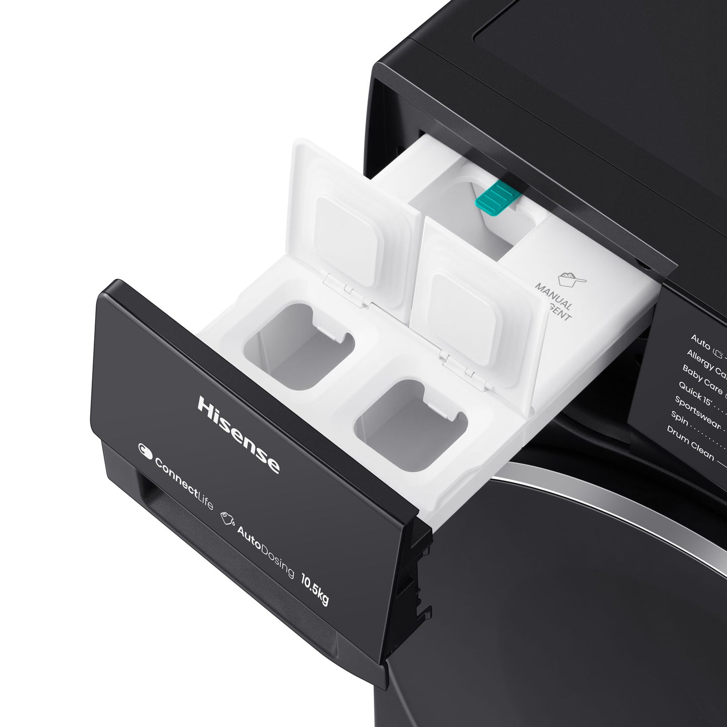 Hisense 5S Series 12kg Premium Front Loader Black