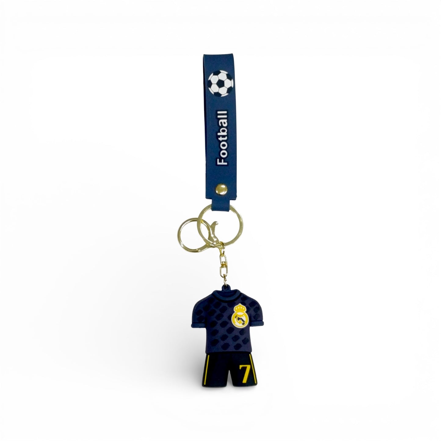 Football Keychain FCM Dark Blue