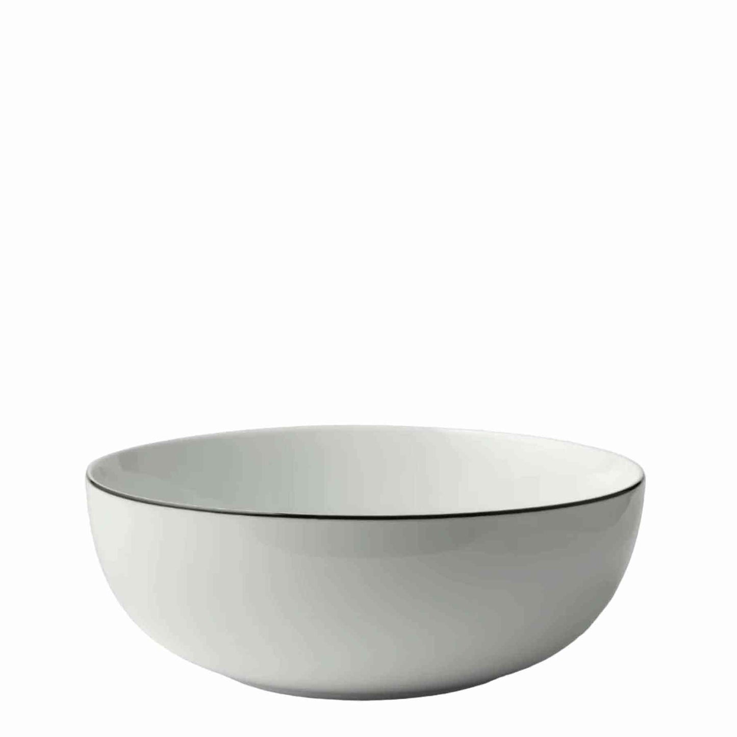 Jenna Clifford Premium Porcelain Salad Bowl - White