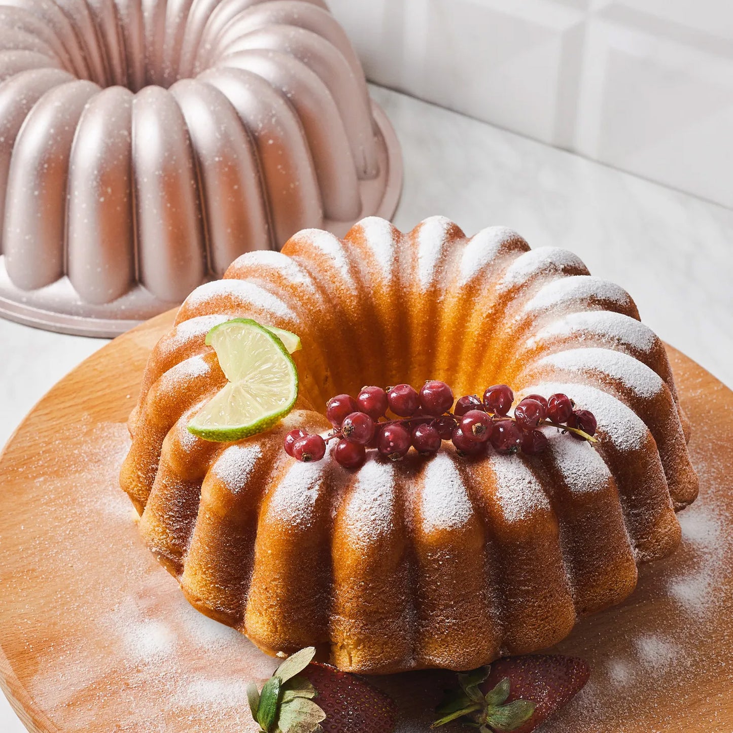 Karaca Cake Mould Rose Gold