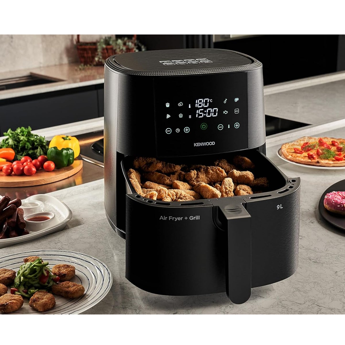 Kenwood 9Lt Airfryer Black