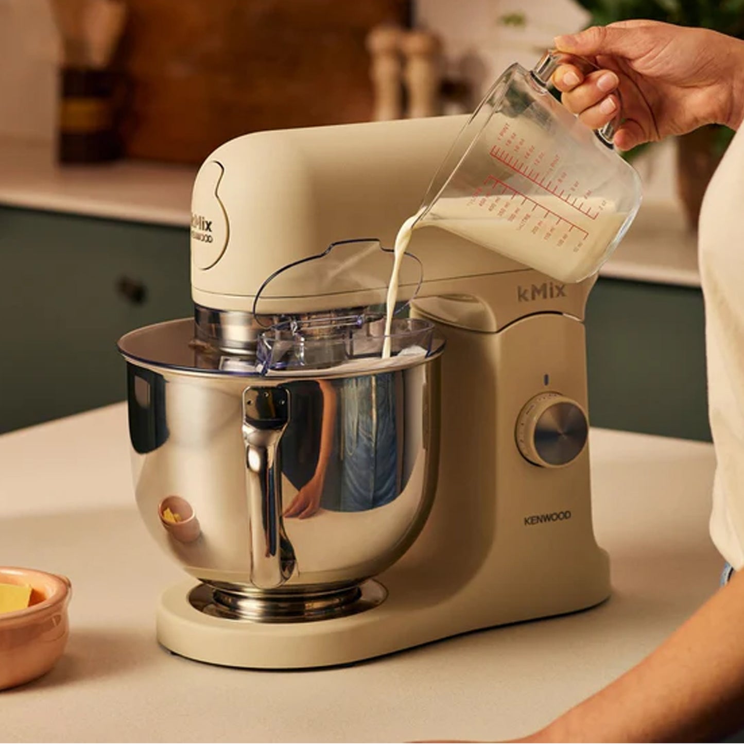 Kenwood kMix Stand Mixer Matt Cream