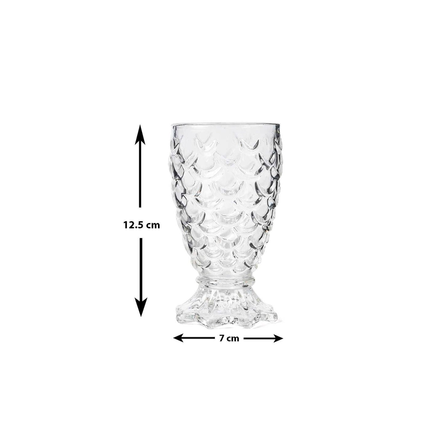 Kitchen Life 7 Piece Fish Lemon Set Clear