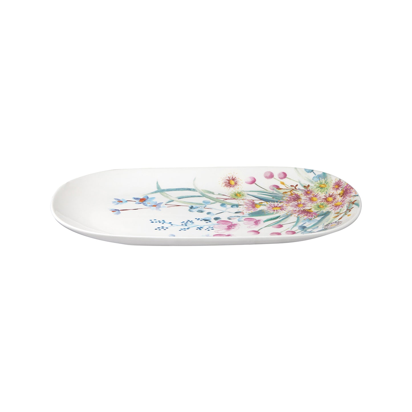 Maxwell & Williams Botanic Gardens Eucalyptus Bloom Oblong Platter Multicoloured