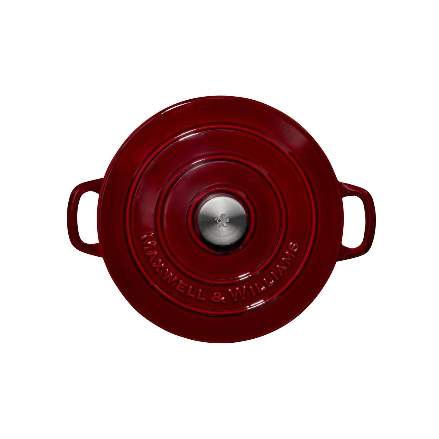 Maxwell & Williams Cast Iron 3.3Lt Braiser Merlot