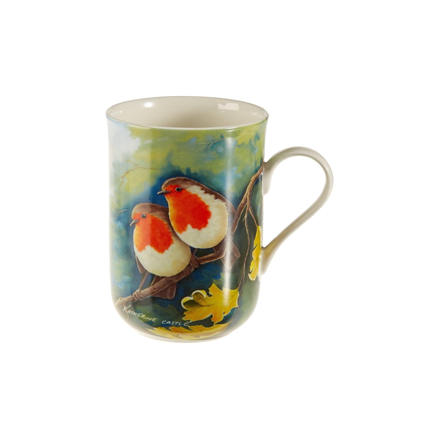 Maxwell & Williams Birds Of The World Robins 300ml Mug