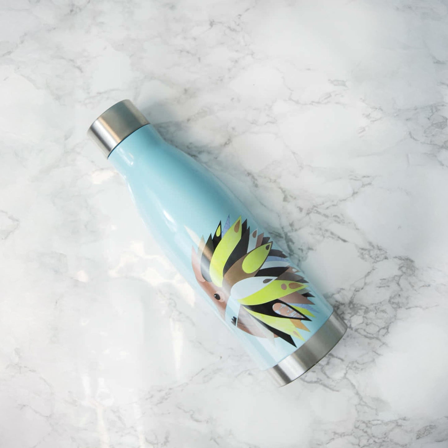 Maxwell & Williams 500ml Pete Cromer Double Wall Insulated Bottle Blue