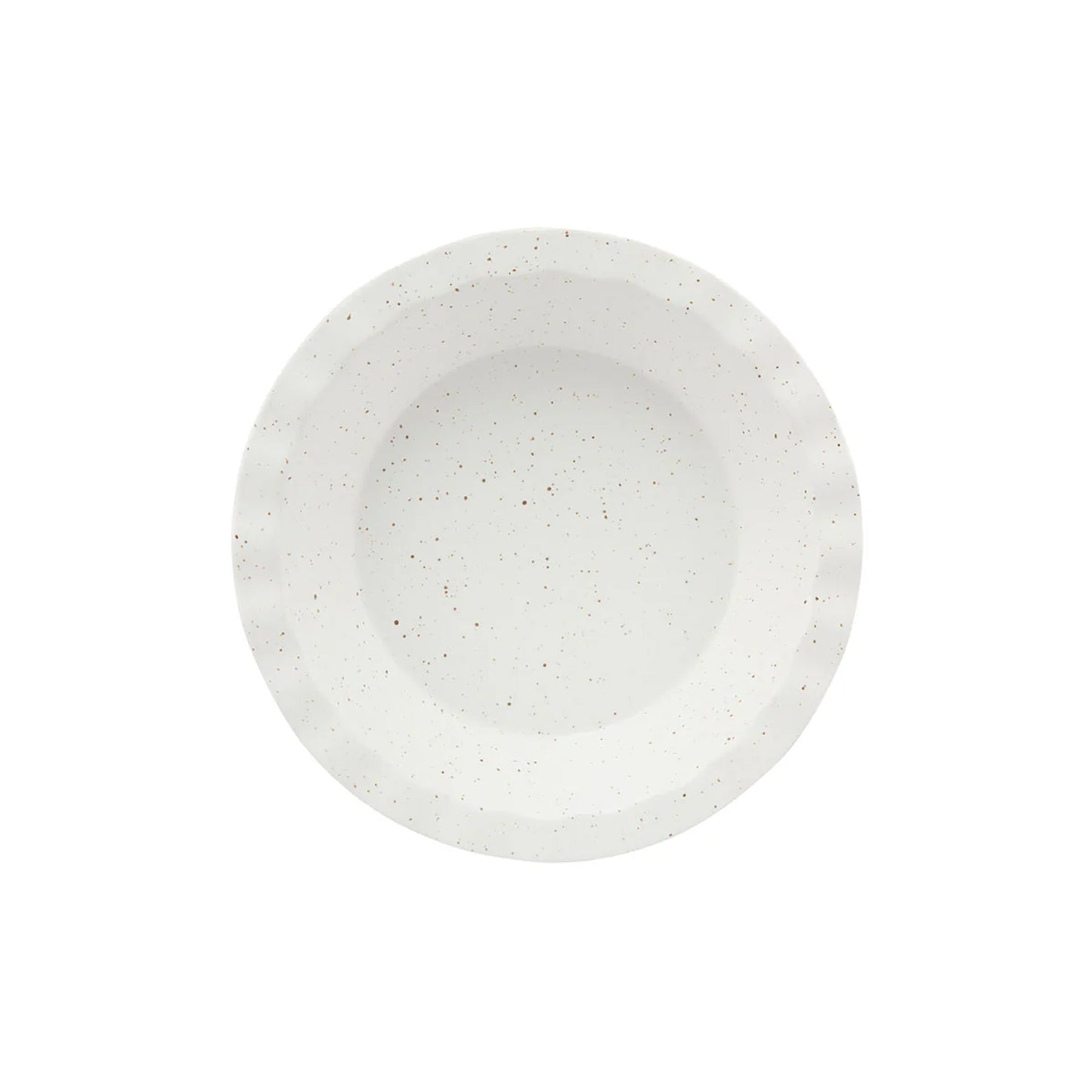Maxwell & Williams Speckle Fluted Pie Dish Cream
