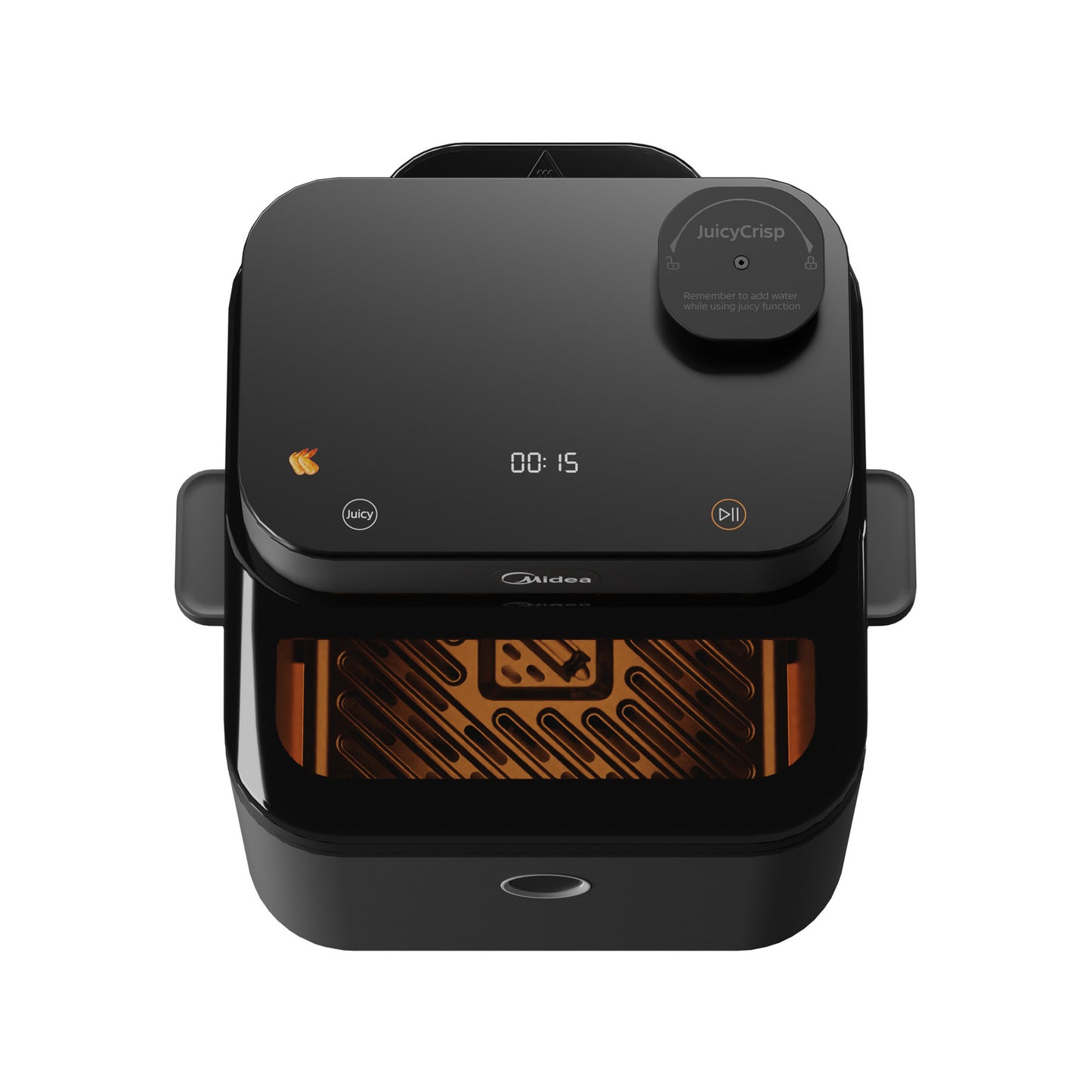 Midea 7Lt Multiflavour Steam Air Fryer Black