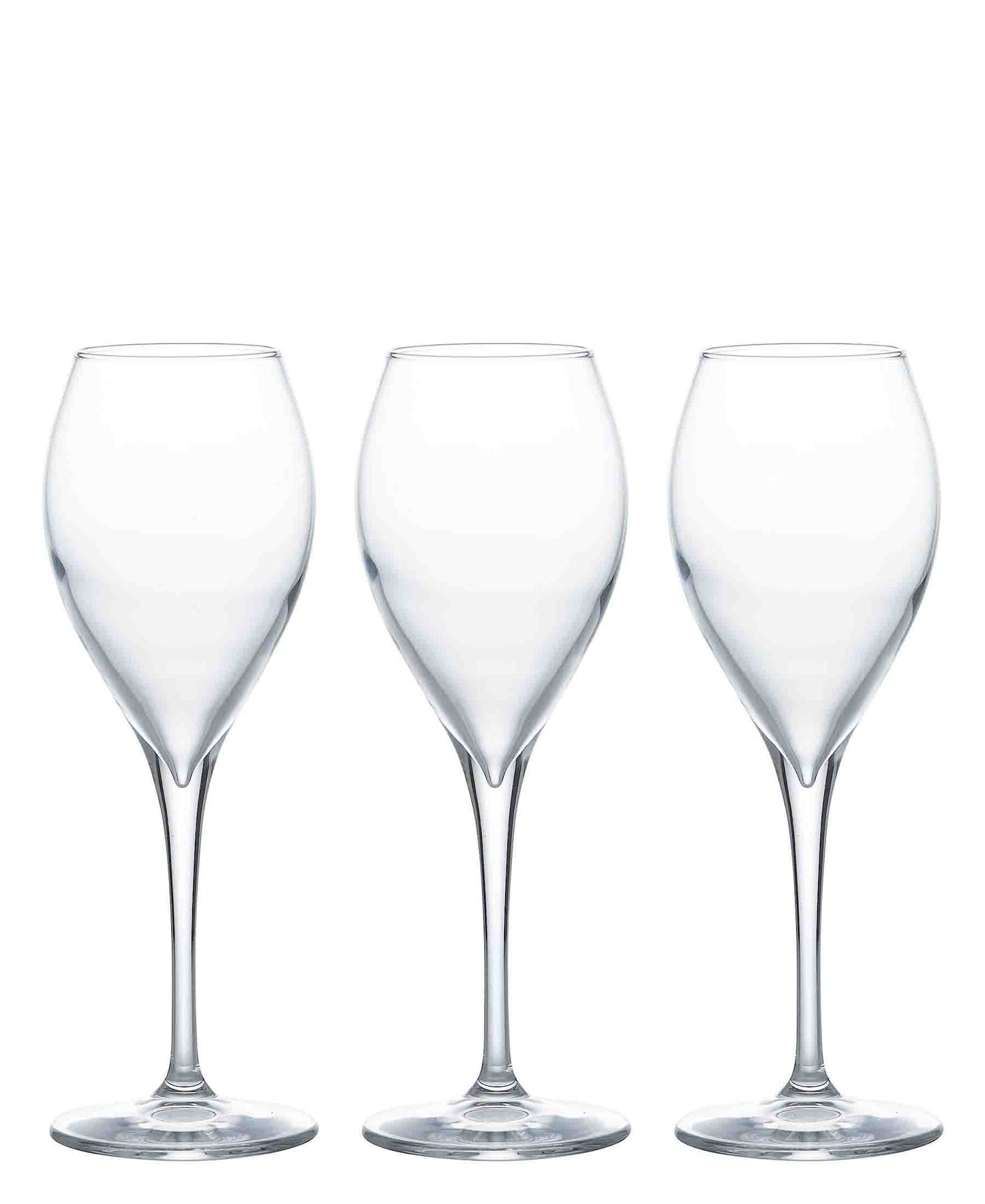 Pasabahce 3 Piece 340ml Lyric Goblet Glass Set - Clear
