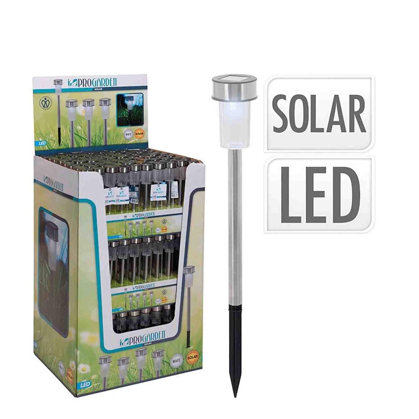 Pro Garden 6mm Solar Light - Silver