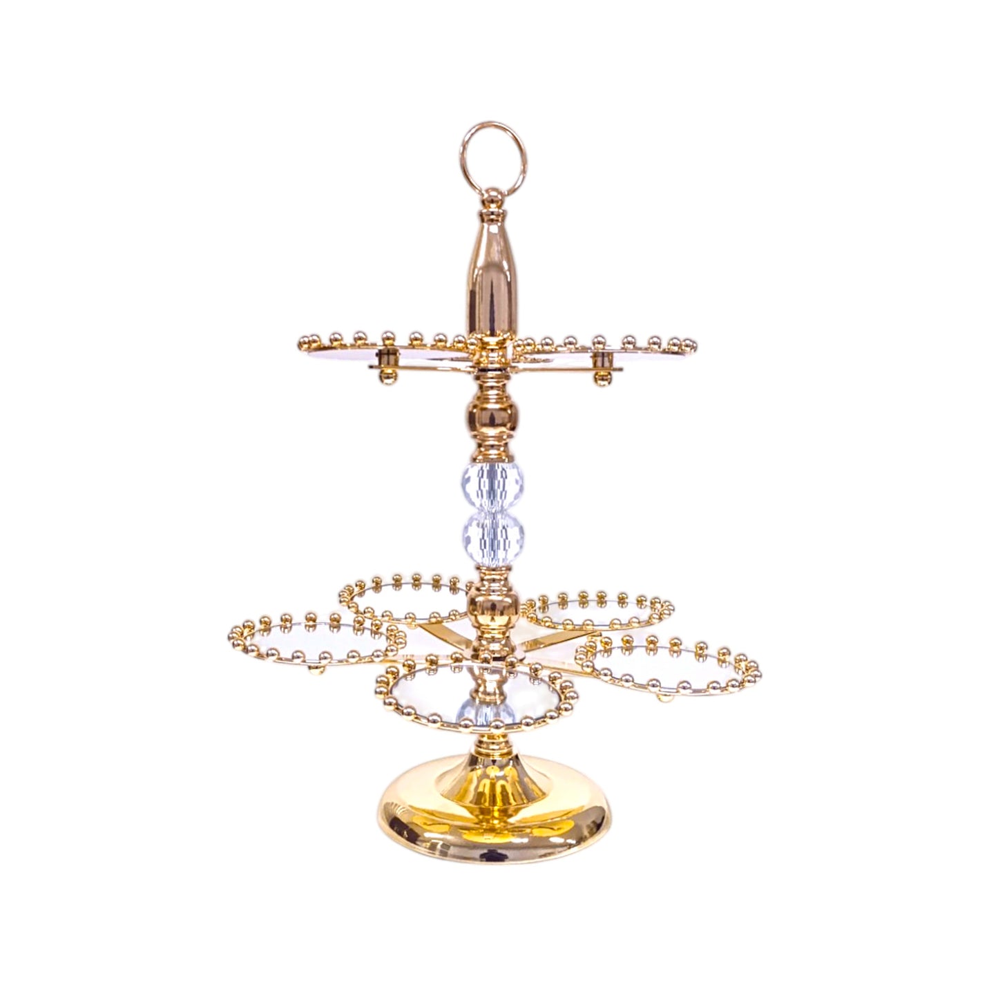 Milano Rotating Cupcake Stand Gold