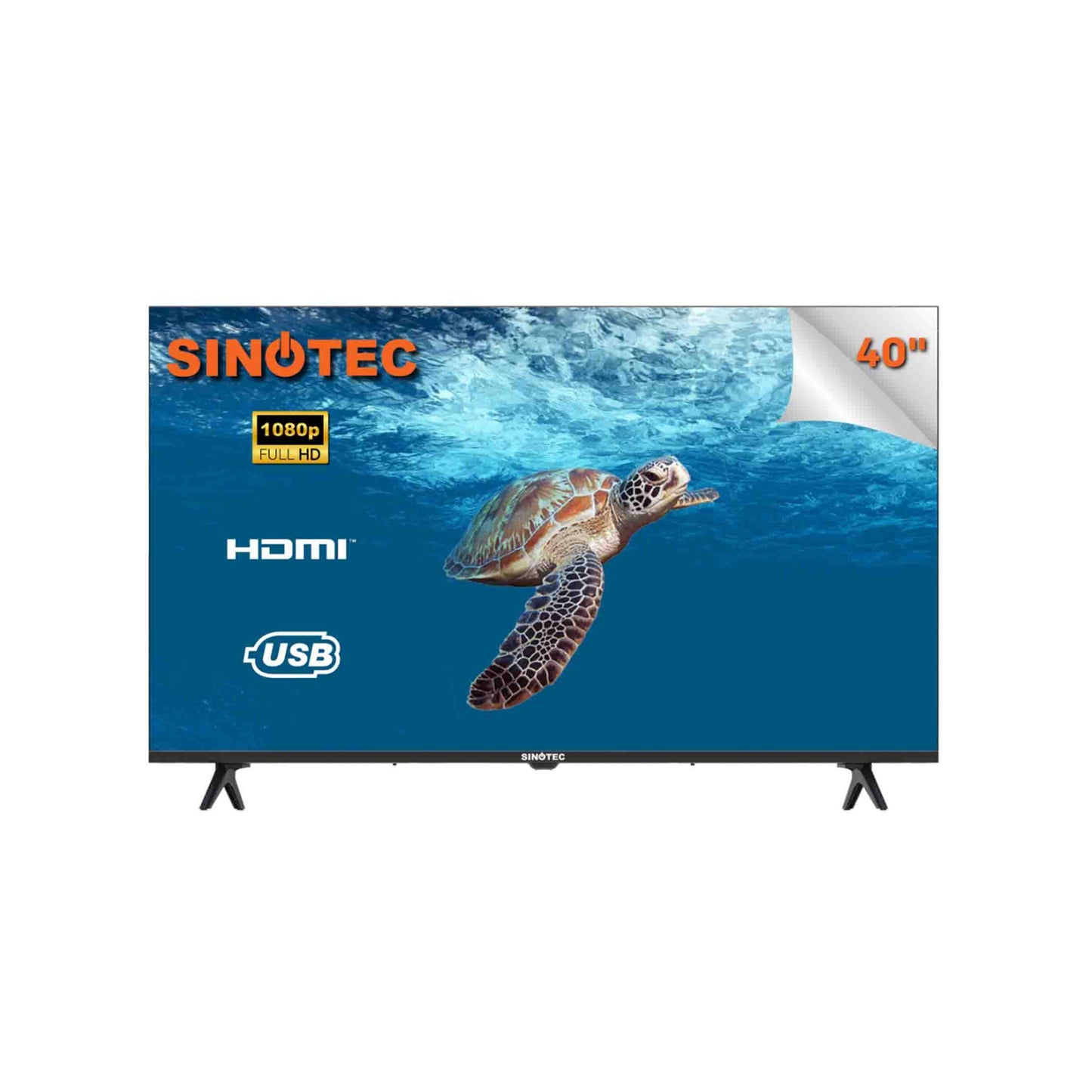 Sinotec 40" HD LED TV Black