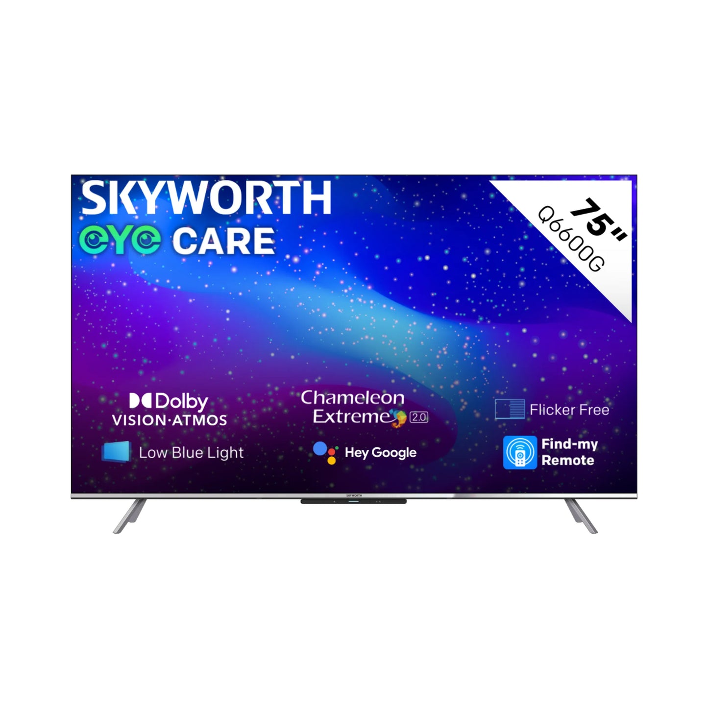 Skyworth 75-inch QLED Google TV