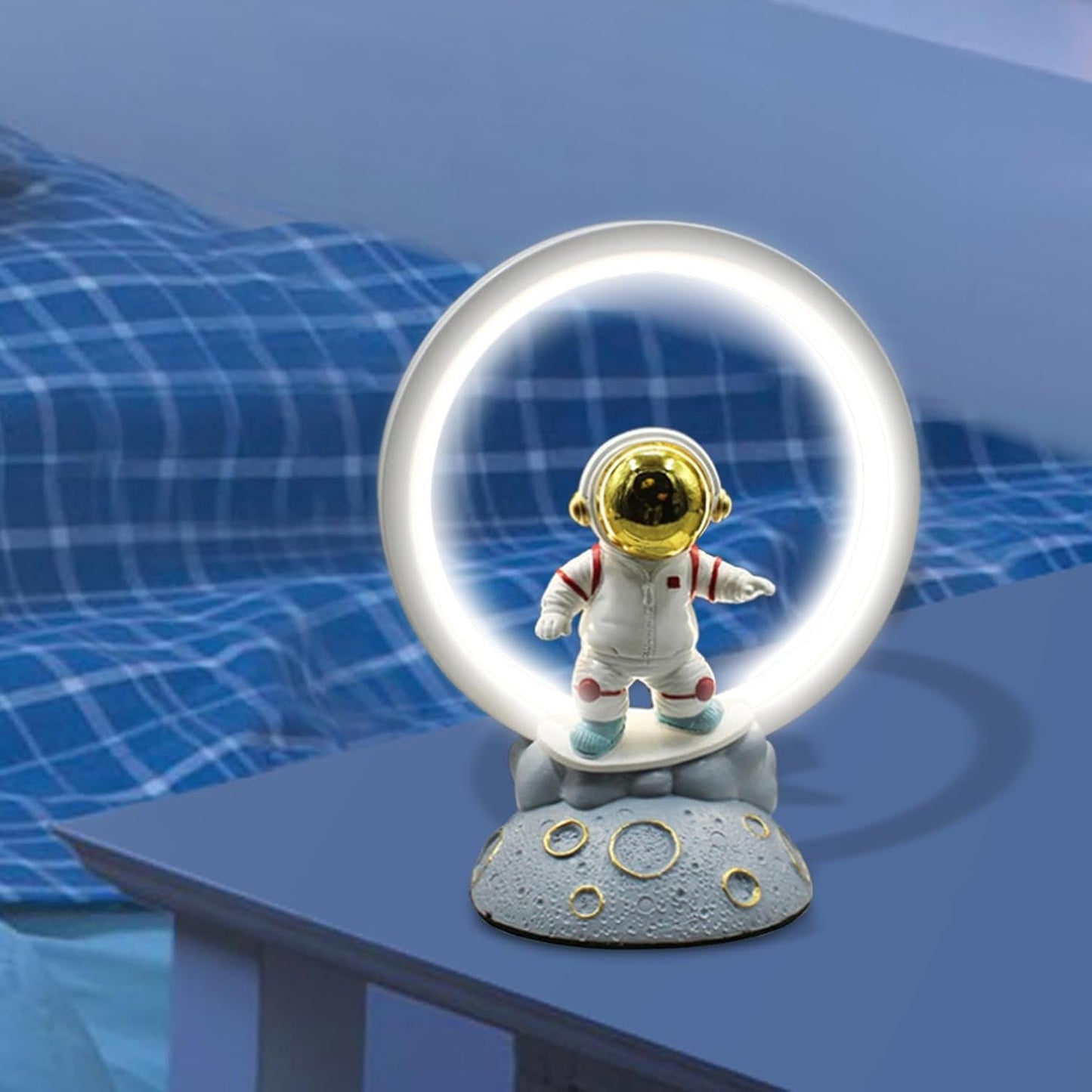 Astronaut Space Themed LED Night Light White