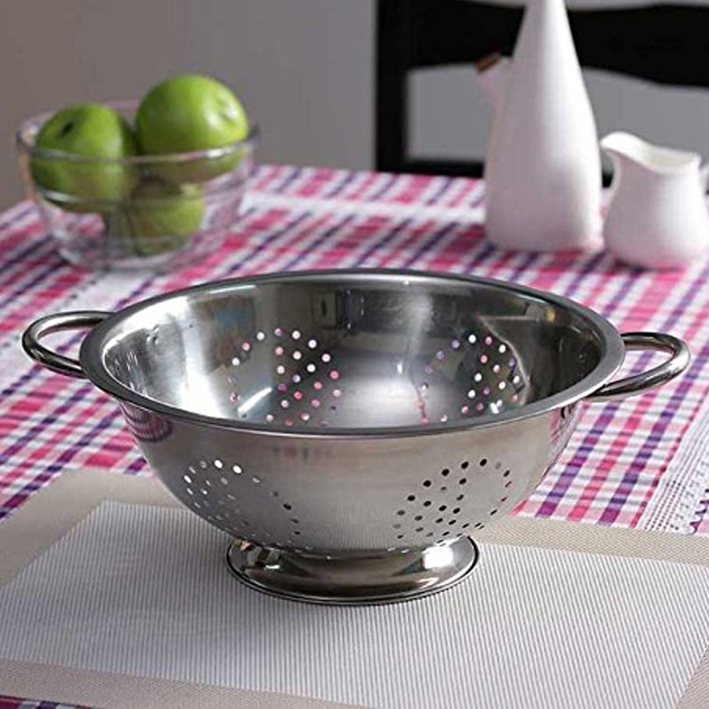 Steel King 380mm Colander Silver