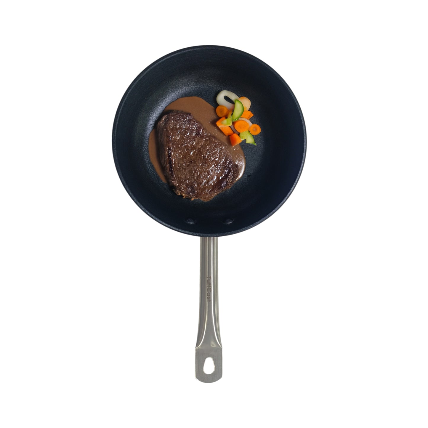 Tuffcast 28cm Frying Pan Red