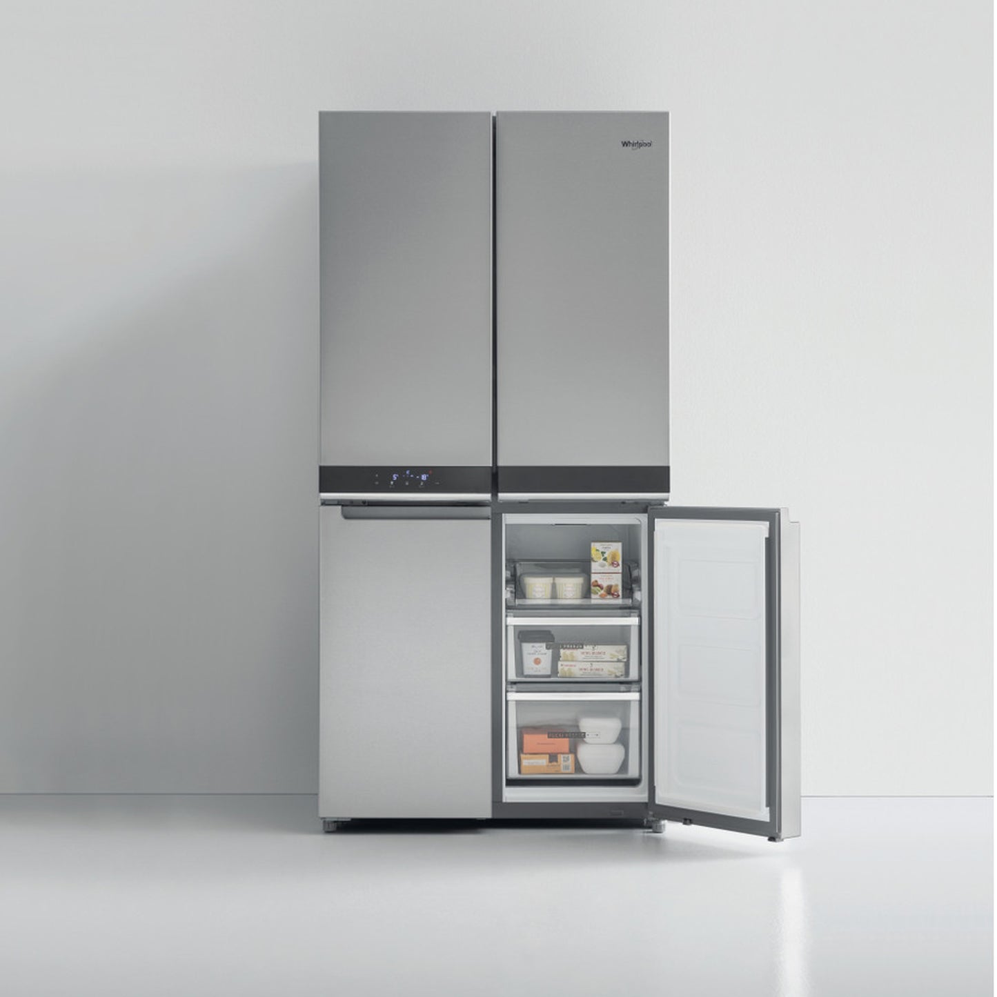 Whirlpool 591Lt 4 Door Fridge Inox