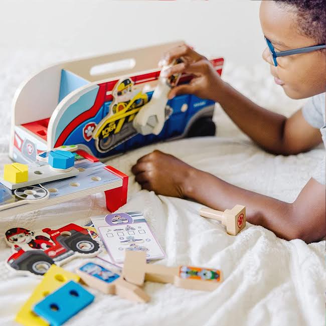 Melissa & Doug Paw Patrol Match & Build Mission Cruiser Multicoloured