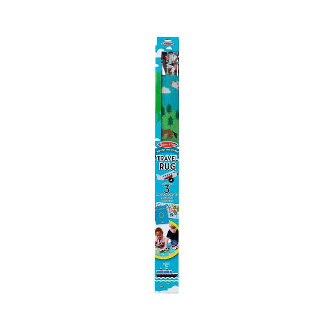 Melissa & Doug Round The World Travel Rug Multicoloured