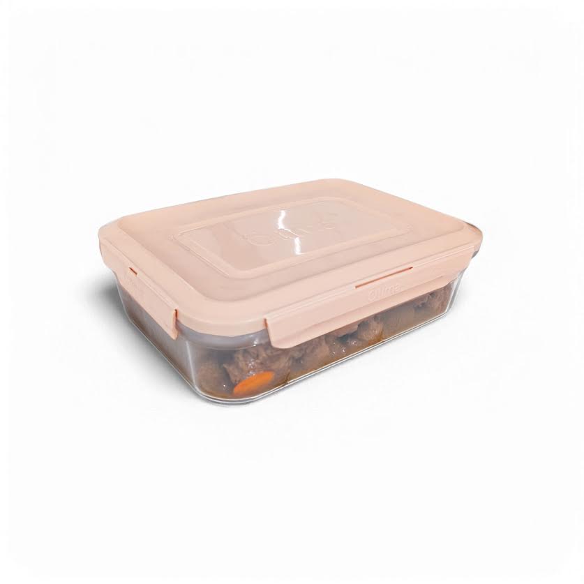 Otima Quatro 3.5Lt Lunch Box Pink